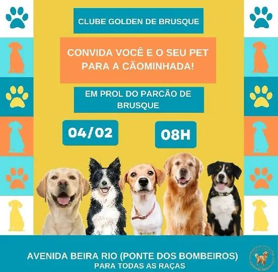 Brusque terá 'Cãominhada' no inicio de fevereiro 