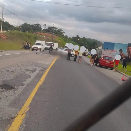 (URGENTE) Motociclista morre após acidente em Brusque