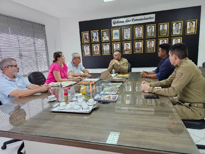 Reunião entre a PM e Conselho Tutelar é realizada em Brusque