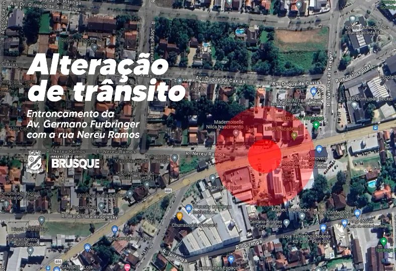 Diretoria de Trânsito informa alteração de trânsito em rua do Maluche 