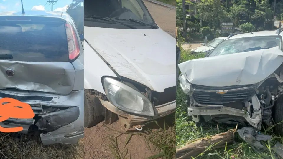 Carro de Brusque se envolve em acidente na rodovia 