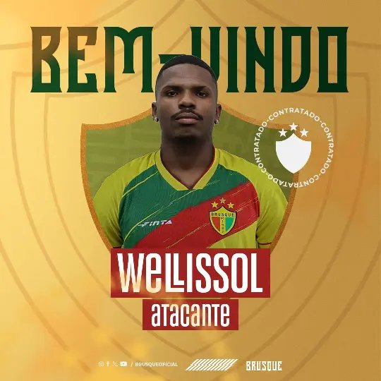 Brusque FC anuncia chegada de novo atacante