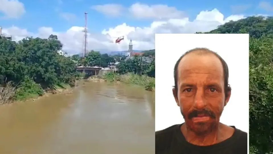 Corpo de homem desaparecido no rio após tentar salvar mulher é encontrado