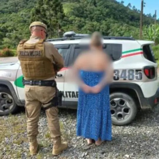 PM cumpre mandado de prisão no bairro Claraíba