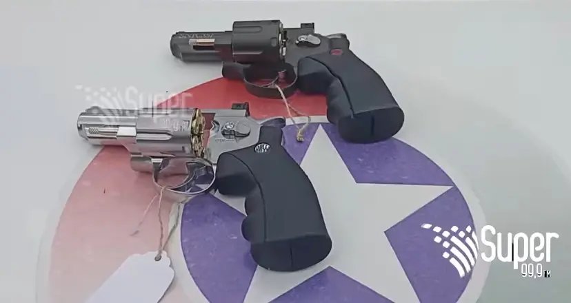 Trio é levado para delegacia após furto de armas de agropecuária 