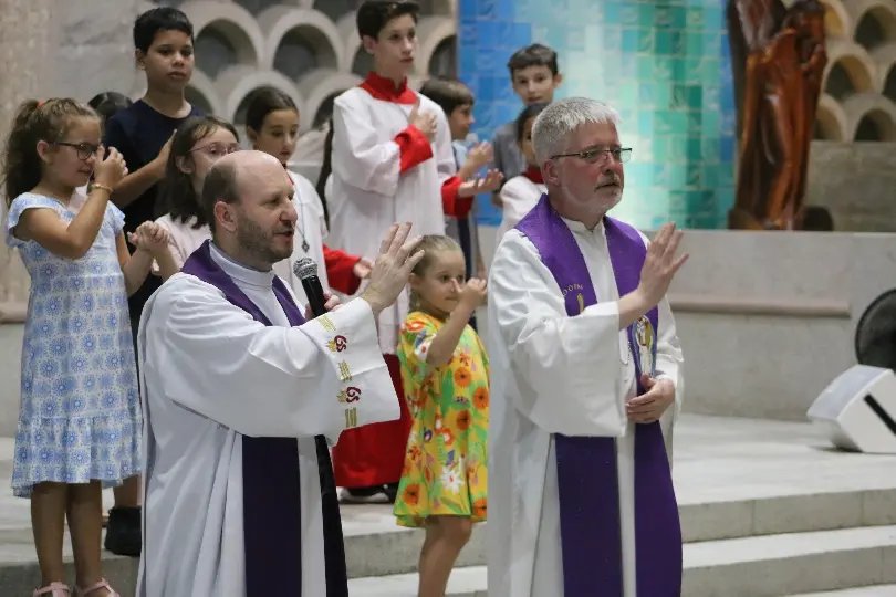 Superior Provincial da Alemanha é acolhido em missa na Matriz