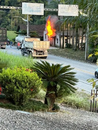 Nova informação sobre a casa que pegou fogo em Botuverá