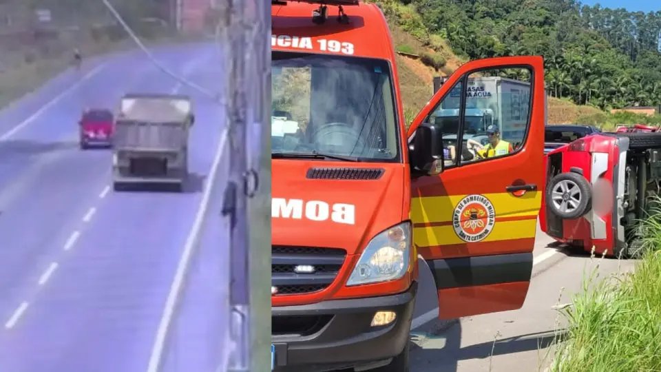 Bombeiros atualizam informações sobre acidente 