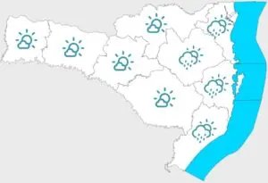 Friozinho e chuvas estão chegando nesta terça-feira