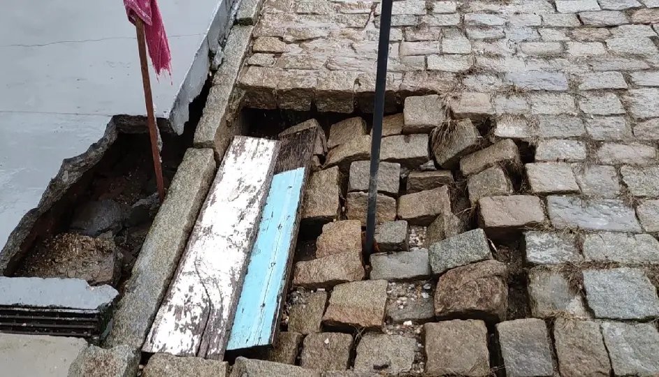 (VÍDEO) Morador reclama de problema na Rua Padre Lux