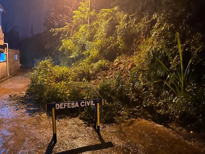 30 ocorrências foram registradas desde o início das chuvas