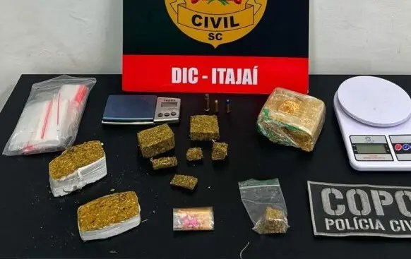 Polícia prende seis suspeitos por tráfico de drogas