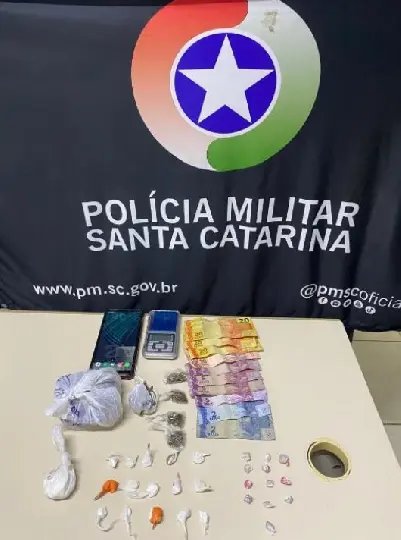 Menor de idade é apreendido por tráfico de drogas