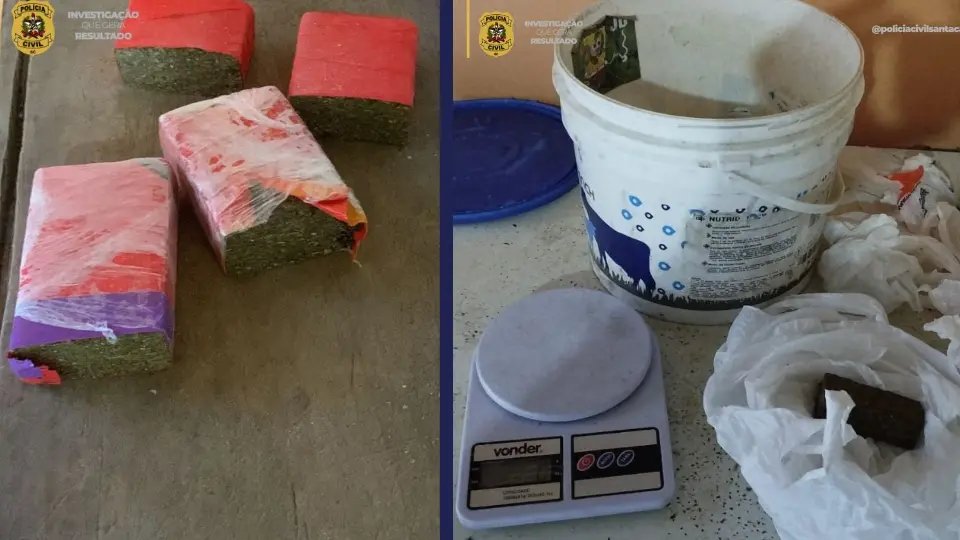 Homem é preso por tráfico de drogas no bairro Bateas