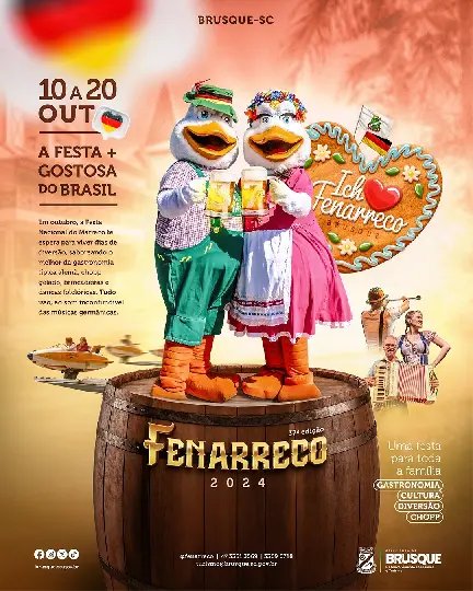 Lançado o cartaz oficial da 37° Fenarreco