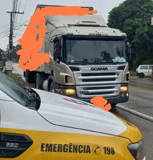 Motorista de carreta é preso por dirigir alcoolizado