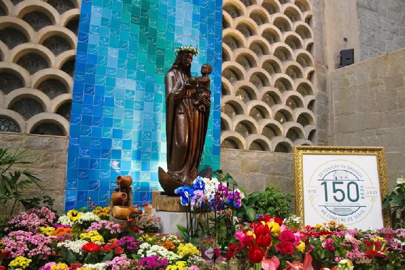 Paróquia São Luís Gonzaga prepara o Jardim de Nossa Senhora
