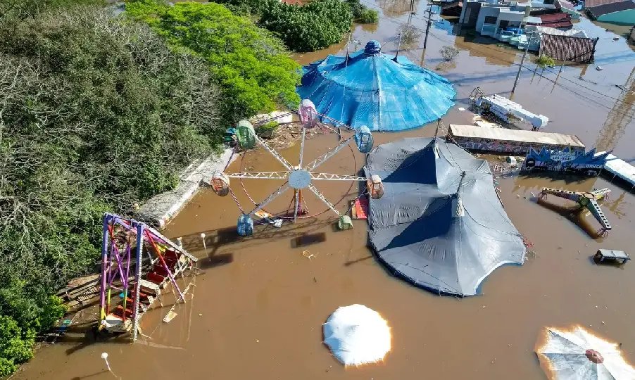 441 cidades de 497 foram atingidas no Rio Grande do Sul