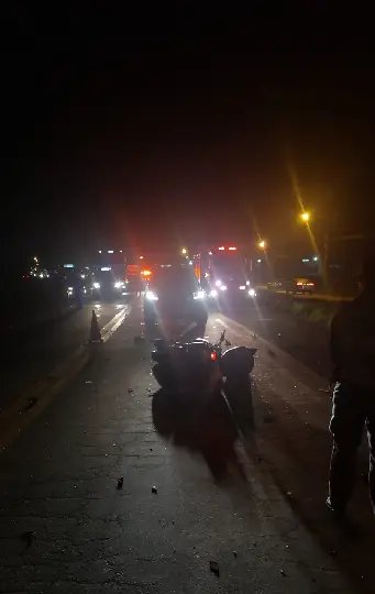 Motociclista morre e outro fica gravemente ferido na BR-470