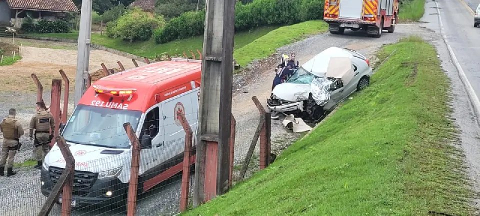 (VÍDEO) Veja imagens do local do acidente com morte