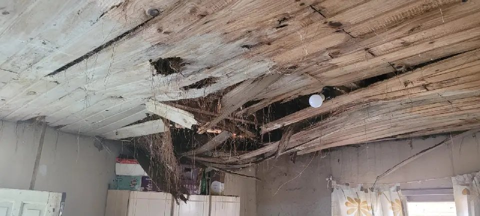 (VÍDEO) Ação tenta evitar que casa de família brusquense desabe