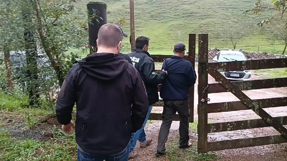 (VÍDEO) Preso em Canelinha está entre 24 pegos por estupro