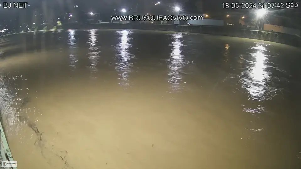Atualização: Rio Itajaí-Mirim pode atingir 7 metros nesta noite