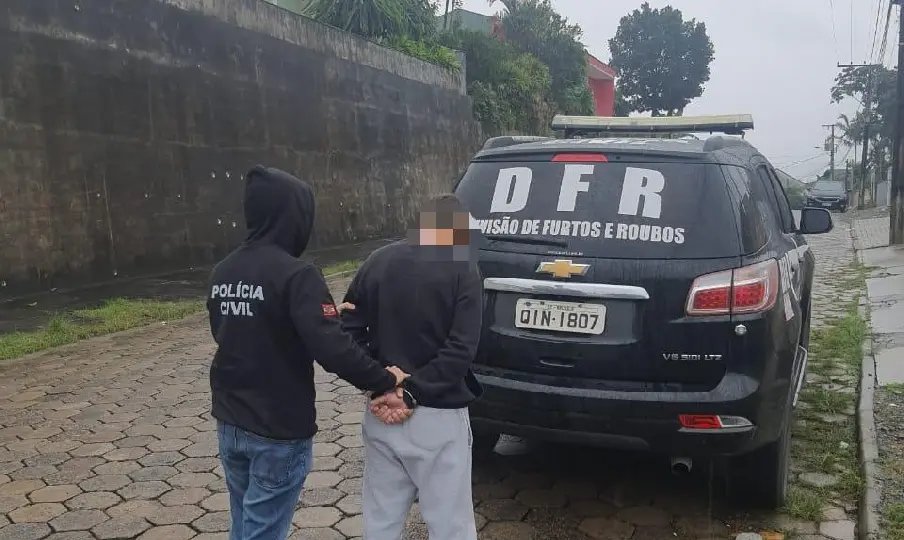 Preso furtou cerca de R$ 1,5 milhão em apartamentos de Brusque