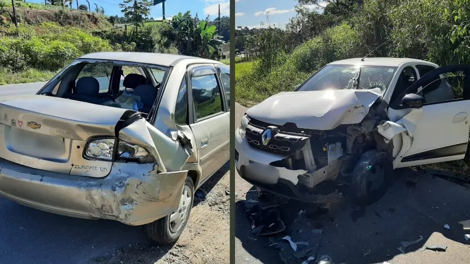 Colisão traseira na rodovia Ivo Silveira deixa um ferido 