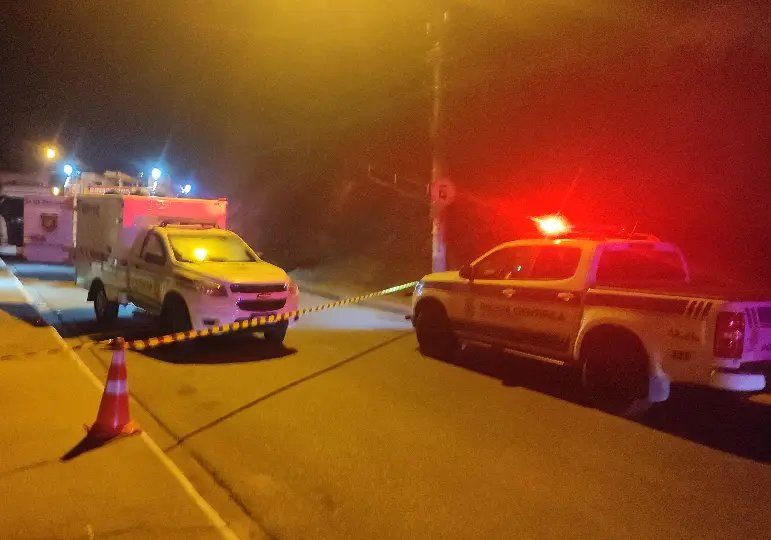 (URGENTE) Acidente mata motociclista em Brusque 