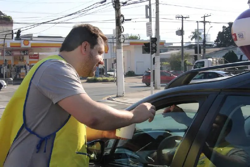 Pedágio da Apae de Brusque arrecada mais de R$ 44 mil