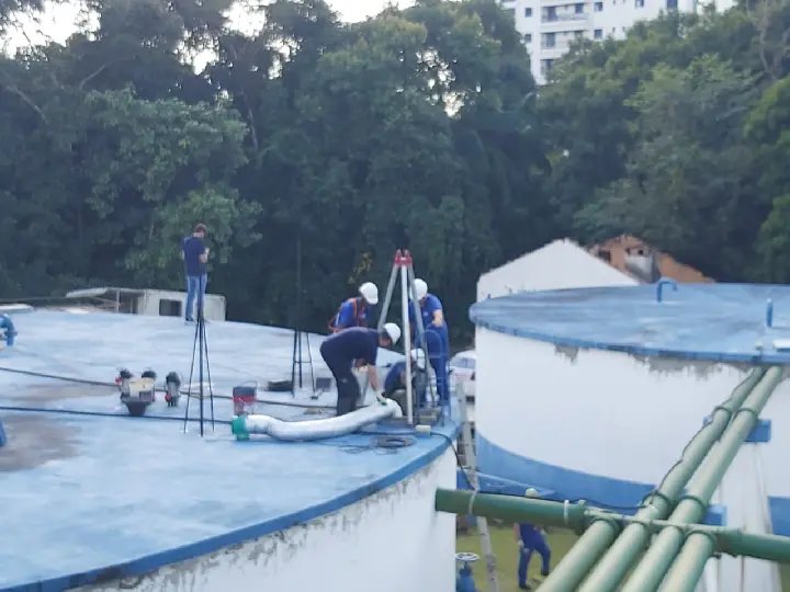 Samae informa limpeza nos reservatórios do Volta Grande