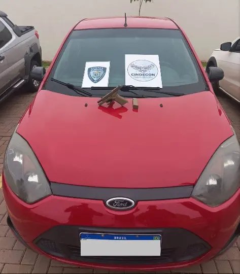 Carro produto de crime em Brusque é recuperado em Cascavel