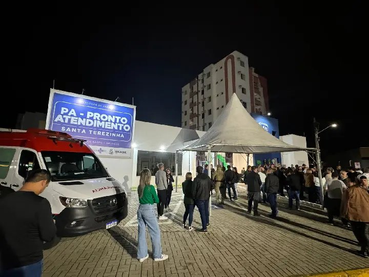 Primeiro Pronto Atendimento 24h de Brusque é inaugurado