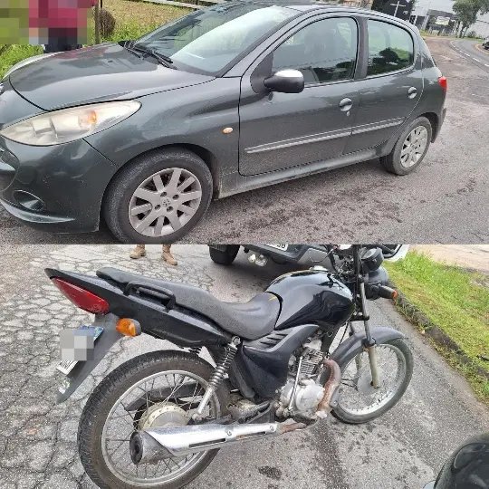 Motociclista não teria se atentado com a aproximação do carro, diz polícia