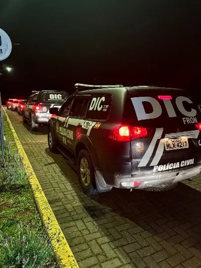 Suspeitos de tráfico em Brusque são alvo de operação policial