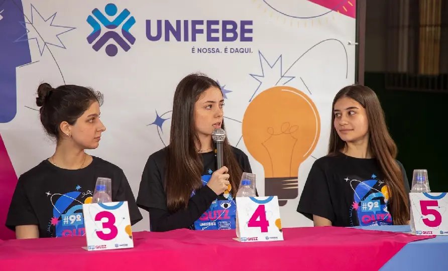  QUIZ UNIFEBE começa este mês nas escolas de Brusque e região