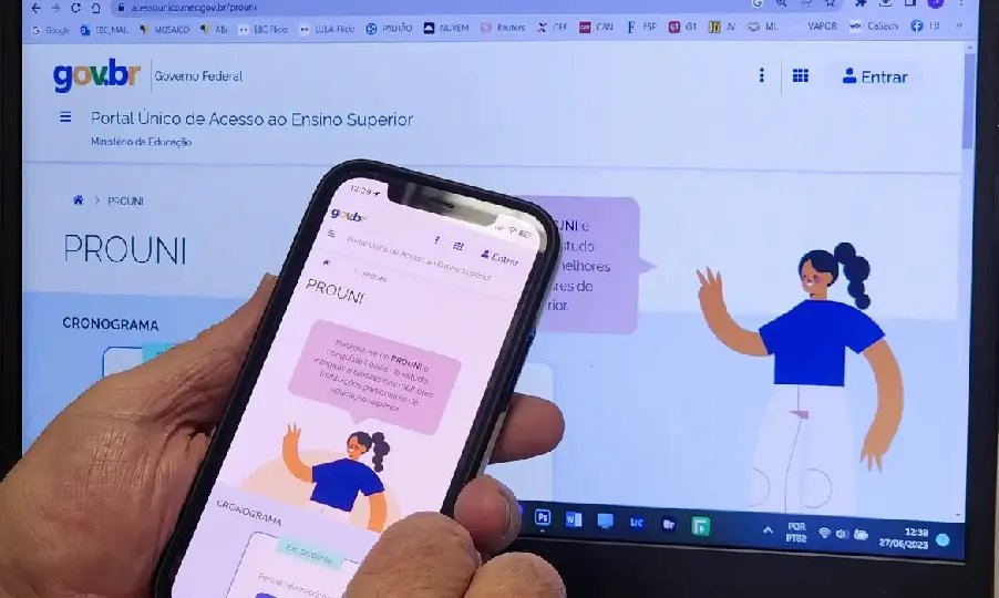 Inscrições para 2º semestre do Prouni começam na próxima terça-feira
