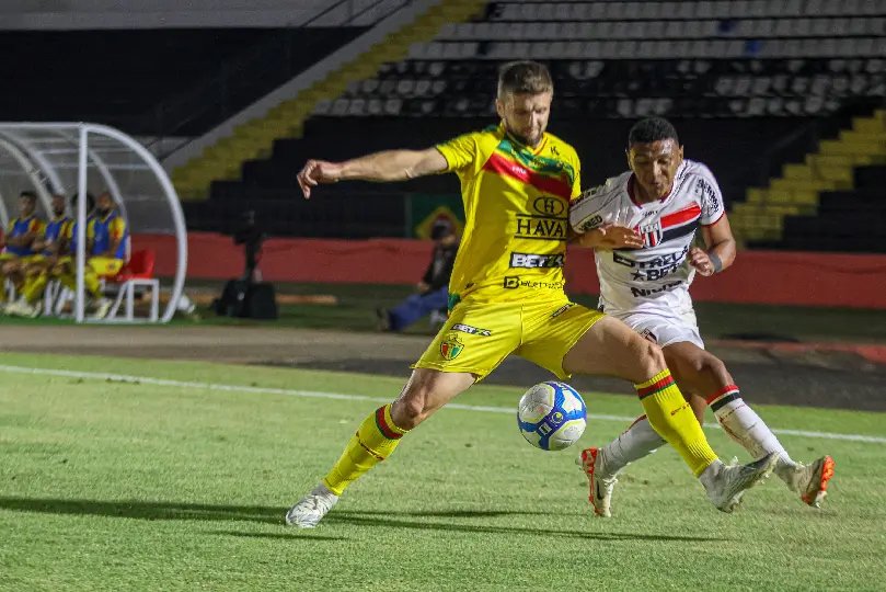 Contra o Botafogo, Brusque chega ao sexto empate seguido