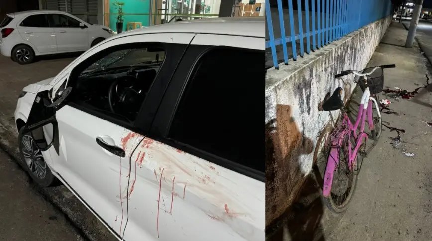 Colisão deixa ciclista com ferimentos graves em Canelinha