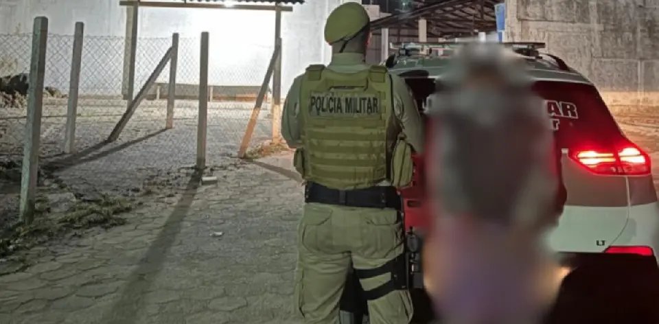 Criminoso tenta fugir mas é preso em São João Batista