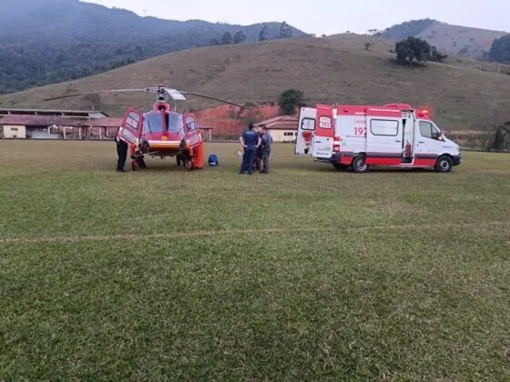 Arcanjo é acionado após criança ficar gravemente ferida em acidente