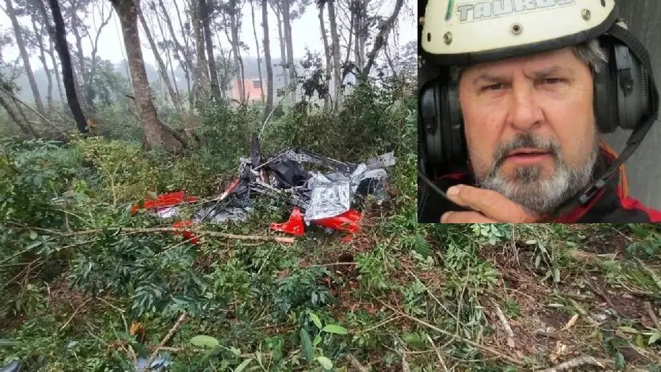 Segunda vítima de queda de aeronave é identificada 