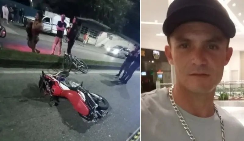 Identificado motociclista que morreu após colidir com ciclista