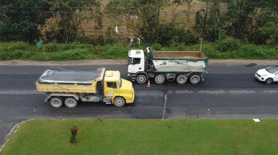 Sinalização das novas lombadas será feita nesta terça-feira