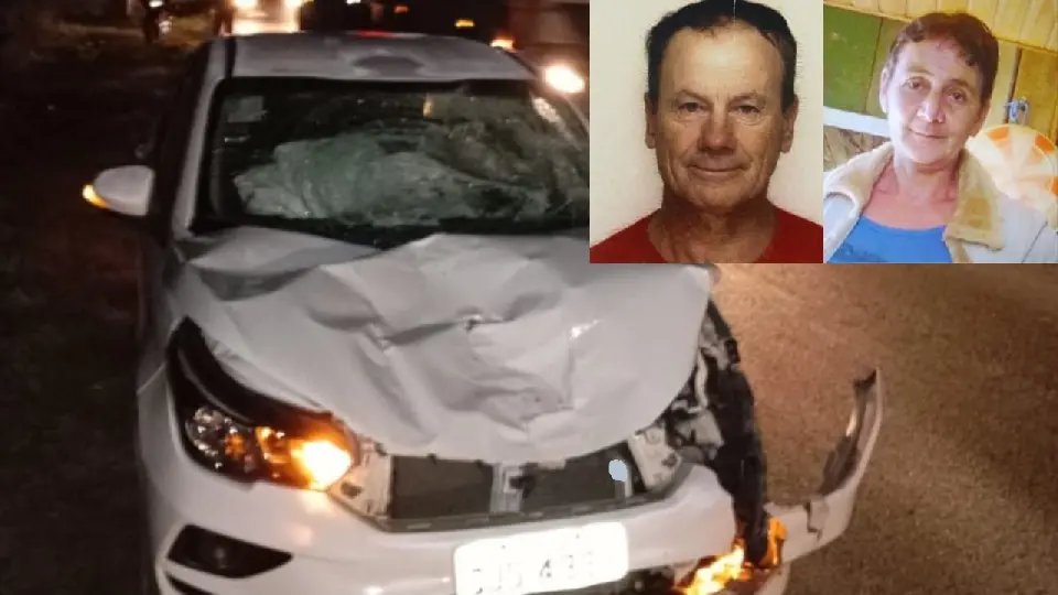 Casal morre atropelado em rodovia de Santa Catarina