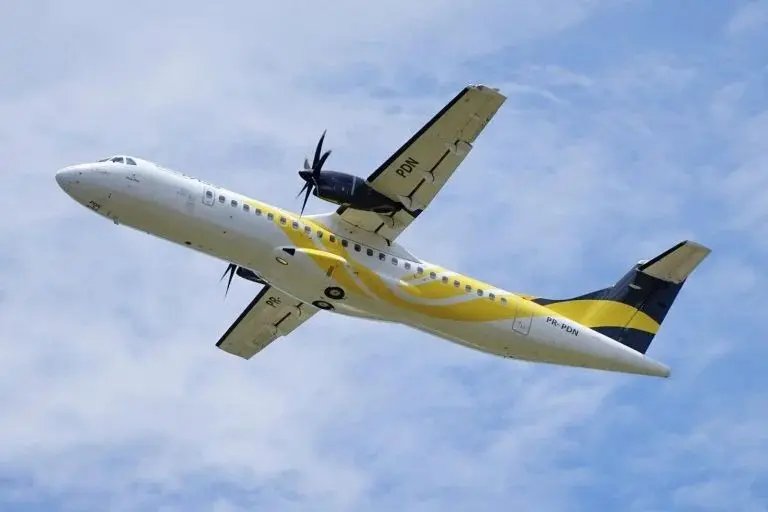 Avião da Voepass tem pane elétrica e faz pouso de emergência em Uberlândia