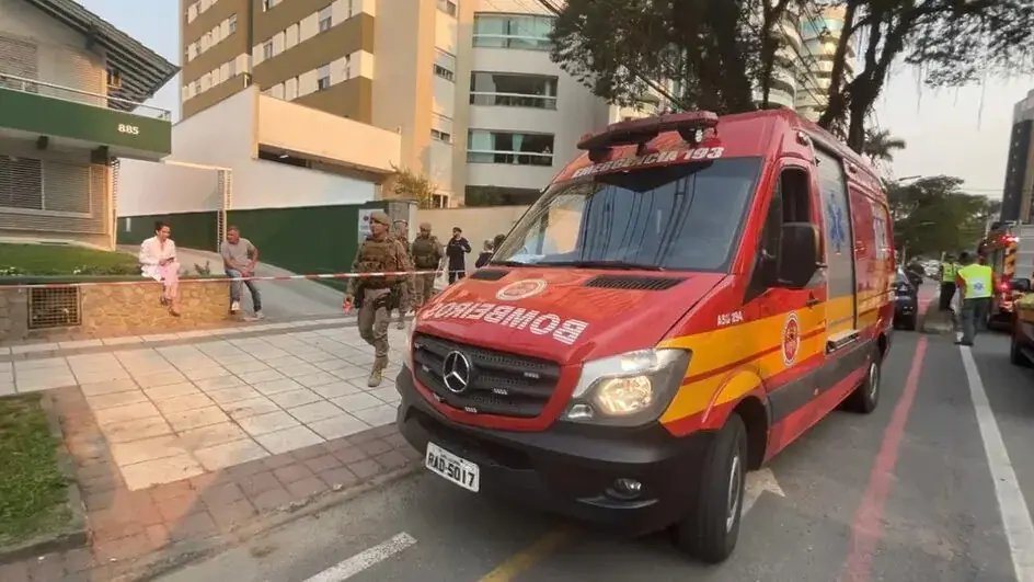 Criança autista sobrevive após queda de 12 metros em Blumenau