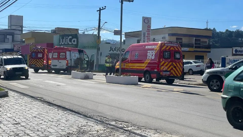 Idoso é atropelado por moto no Santa Rita