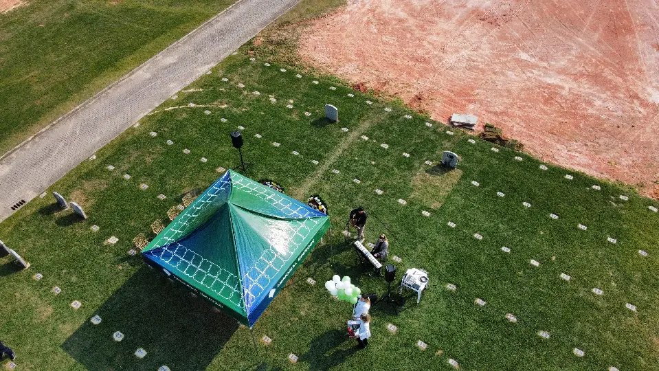 (VÍDEO) Primeiro cemitério jardim da região busca trazer uma proposta diferente